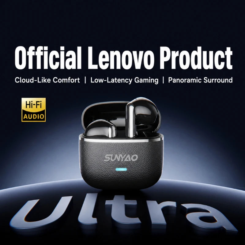 Lenovo LE-230 TWS Bluetooth 6.0 Earphones ENC Call Noise Reduction Wireless Earbuds HiFi Sound Low Latency Semi-In-Ear Headphone