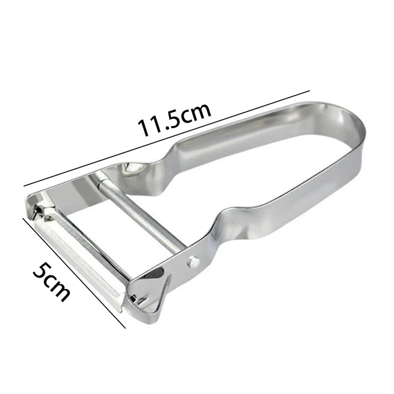 Manual Vegetables Peeler Stainless Steel Multifunctional Potatoes Cutter Slicer Grater Fruit Peeling Knife Novel Kitchen Gadgets