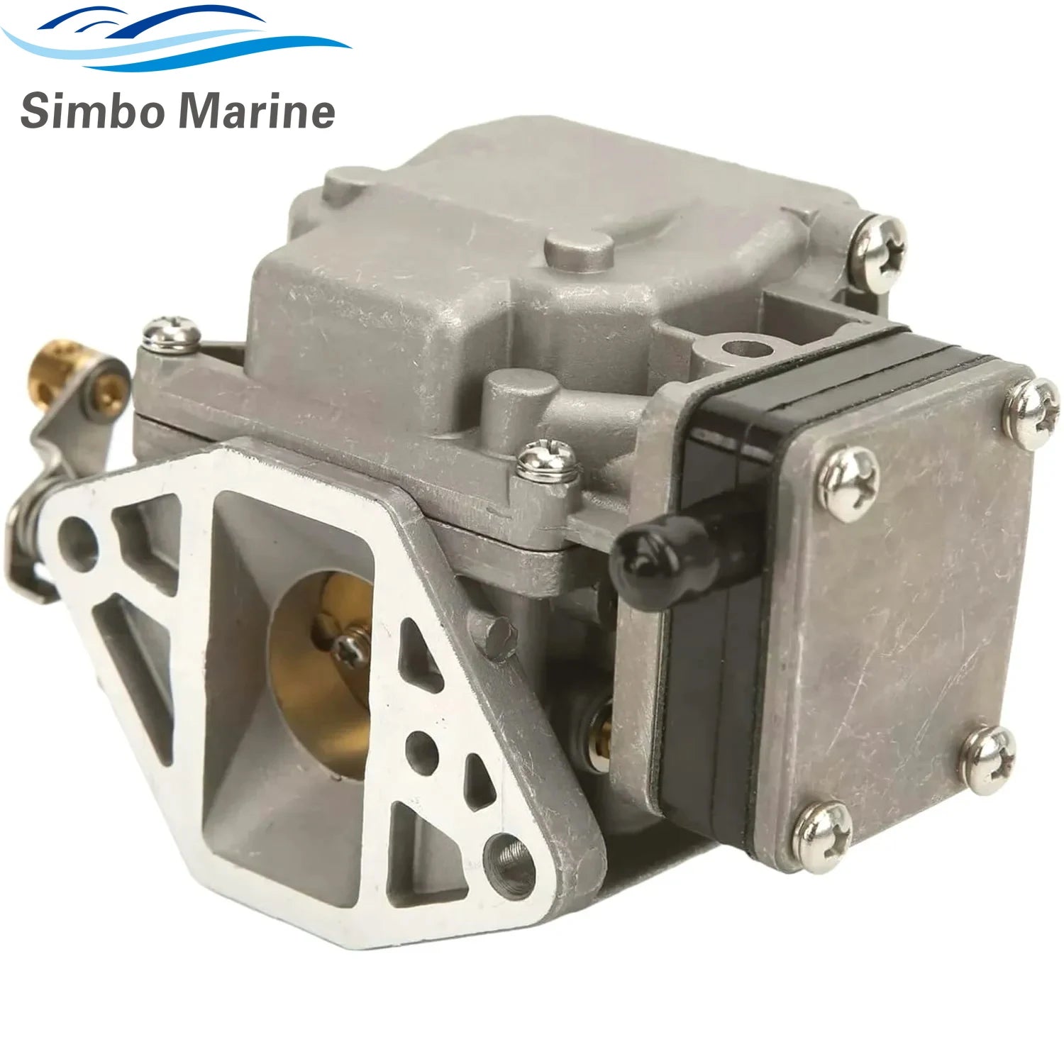6B4-14301-00 6B4-14301-01 Carburetor Assy Compatible with Yamaha 2 Stroke 9.9HP 15HP Carb Outboard Motor