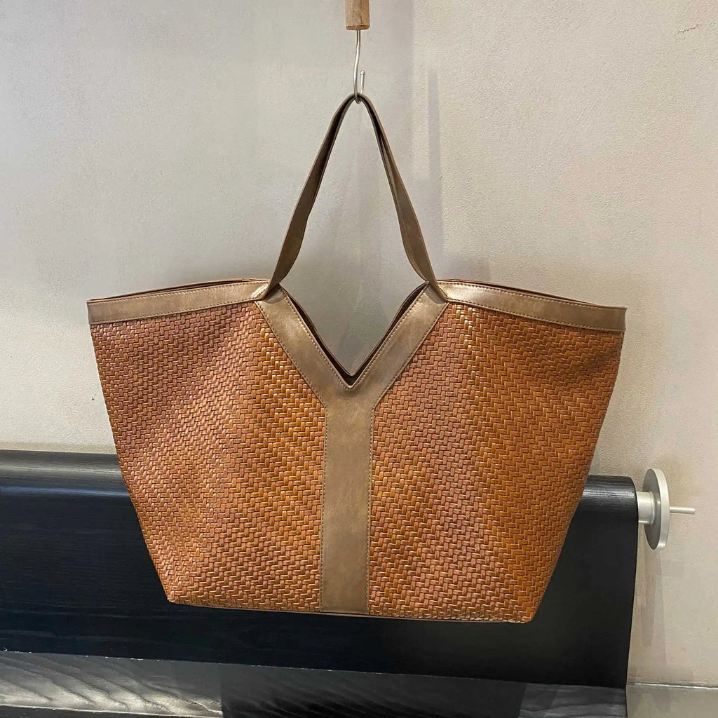 Trendy Design Simple Unique Leisure Diaper Bags For Ladies Luxury Brand Elegant Crossbody Bag Leather Tote