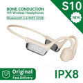 2027 New IPX8 Waterproof Bluetooth 5.4 Swimming Diving Bone Conduction Headphone Player Summer Sports Cycling Music Headset