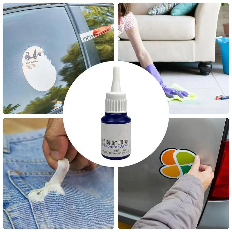 20g Adhesive Remover Applicable Materials Include Nail Free Glue, UV Adhesive, Quick Drying Adhesive, 502 Glue