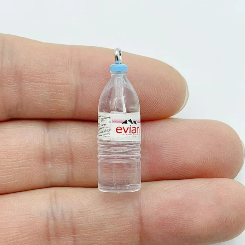 10Pcs Random Mixed Mini Liquor Bottle Resin Charms Simulation Drink Bottle Pendant DIY Handmade Jewelry Keychain Accessories