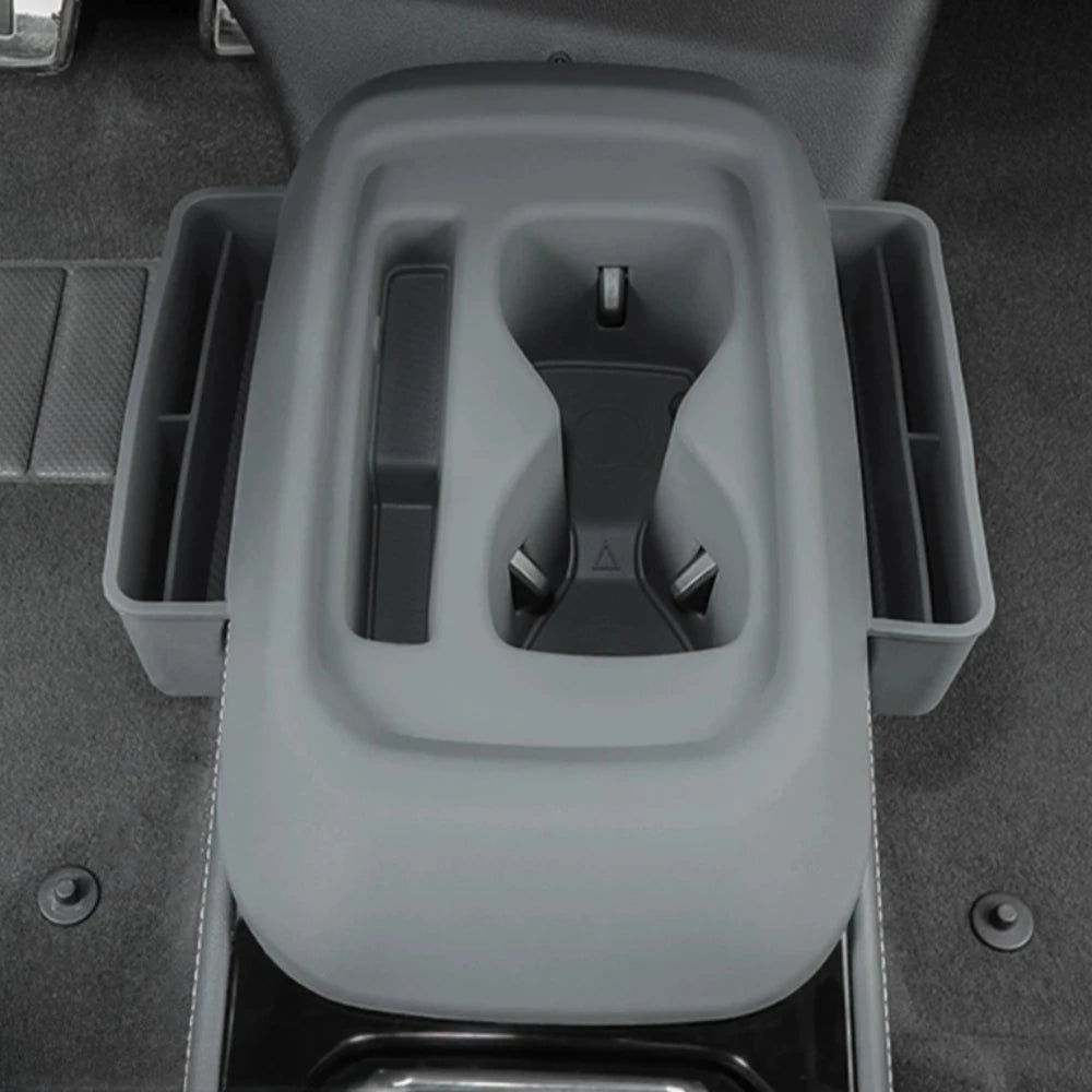 For ID.4 Car Center Console Storage Box Cup Holder Non Slip Silicone Protection Cover Automobile Car Interior Accessories