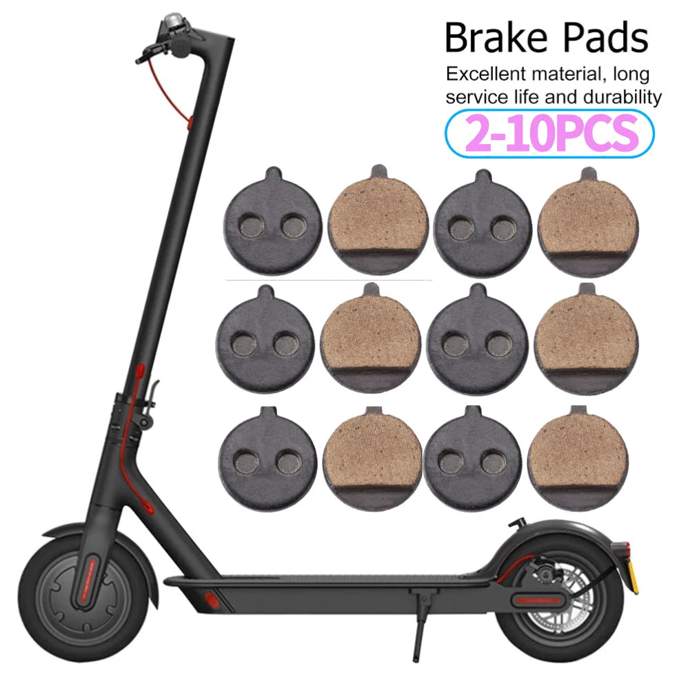 2-10PCS Brake Pads Kit Resin Electric Brake Pads Durable Electric Vehicle Brake Pads Small for Kugoo M4