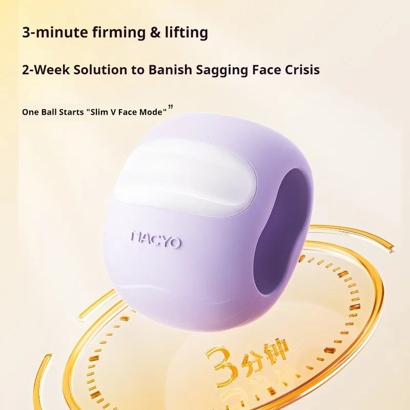 1Pc Silicone Jaw Trainer Masseter Ball Face Neck Exerciser Face Muscle Training Jawliner Facial Chew Equipment Jaw Exercise