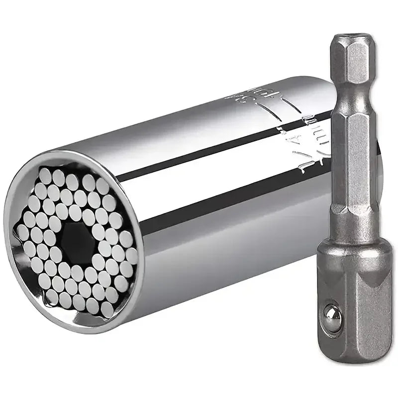 Multifunctional 7 to 19mm Magic Socket Multi Purpose Wrench Extension Rod Electric Hand Drill Screw Tool Set