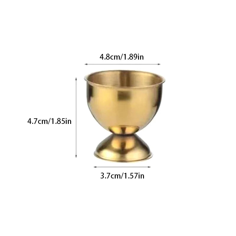 Stainless Steel Soft Boiled Egg Cups Egg Holder Tabletop Cup Kitchen Tools Sets Breakfast Steam Rack Mold For Eggs Poach