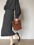 【wonder lamar】 Vintage Design Hand-woven Acrylic Square Handbag High Quality  Evening Clutch Bag for Women Hand Beaded Bag