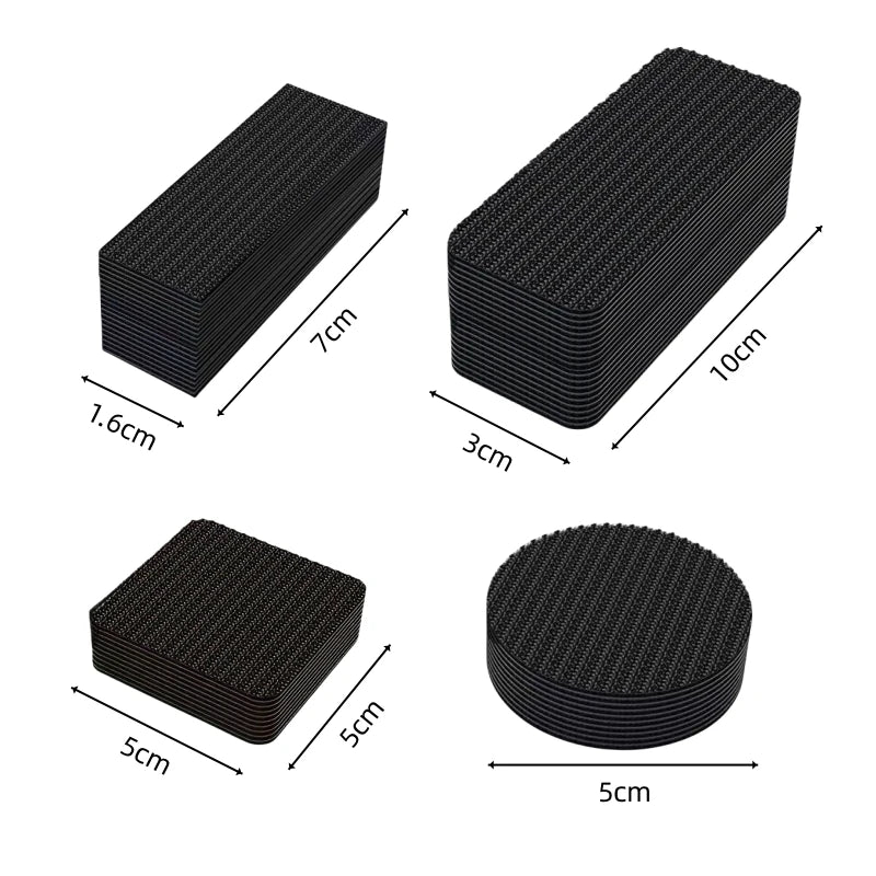 Self-Adhesive Fastener Tape Fixing Stickers Double Side Hook-and-loop Fastener For DIY Crafts Clothing Accessories Carpet Fixing