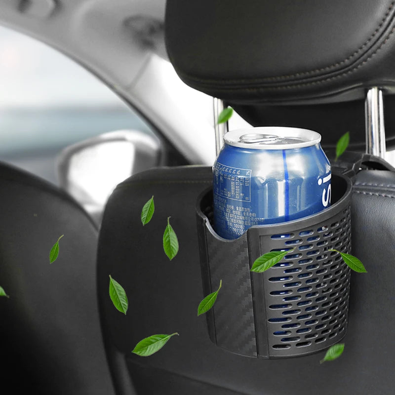 Carusn Car Reinforced Hook | 3kg Load-Bearing, Anti-Vibration, Anti-Slip | Multifunctional Storage for Seat Back