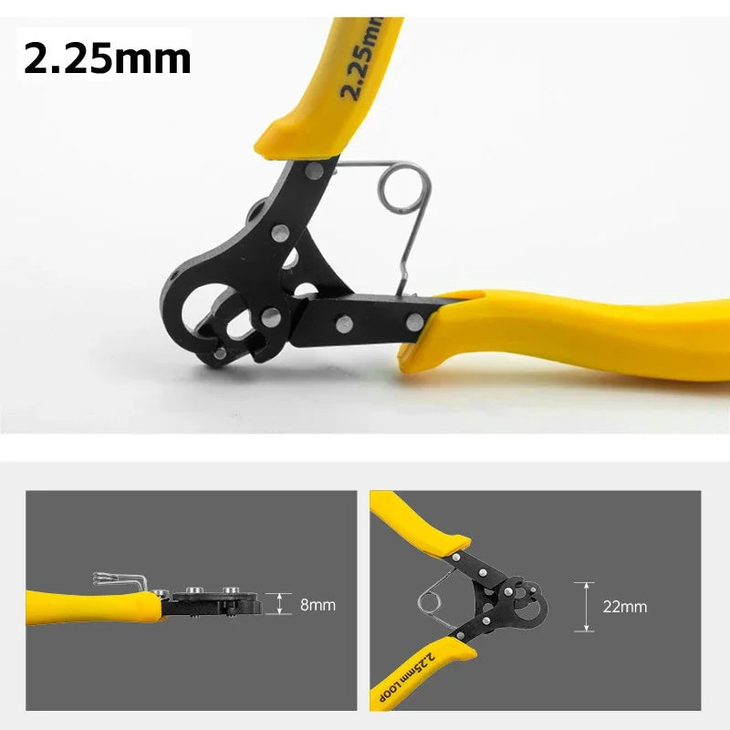 1.5/2.25/3mm Repair Jewelry Making Tool Repair Wire Rolling Pliers Craft Jewelry Making Round Nose Pliers For Wire Ring Wrapping