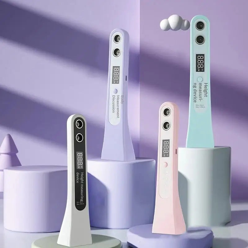 Portable Digital Ultrasonic Height Meter High Precision Electronic Height Measuring Tool For Kids Household Use