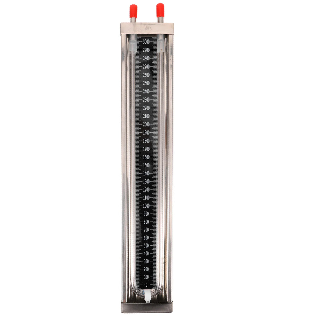 1pcs U Tube Pressure Gauge 0-3000Pa Vacuum Manometer For Laboratory Home Fish Tank Differential Pressure Measurement Instrument
