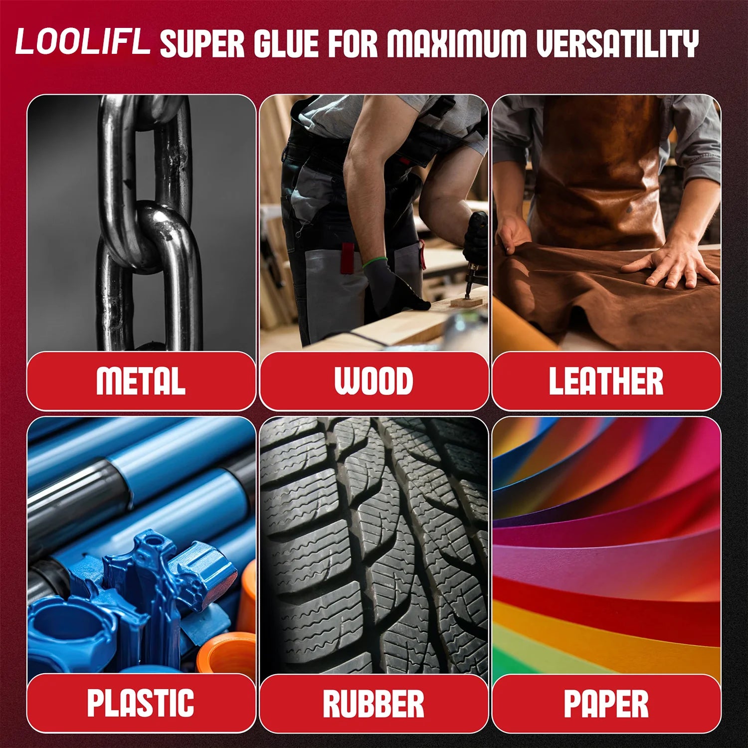 Quick Dry Super Glue 502 Instant Strong Bond Multi‑purpose Clear For Home Industrial Daily Fixing Metal Wood Glass DIY Repair