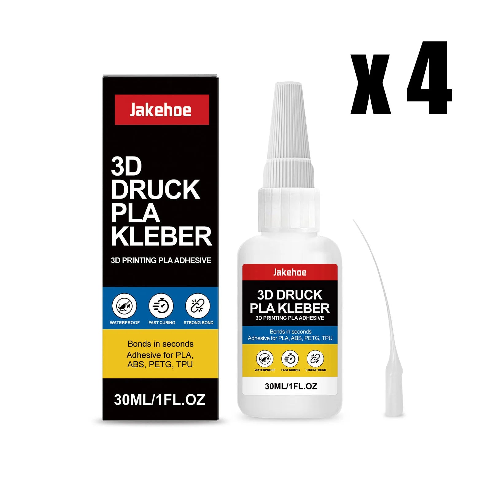 3D Printing Assembly Glue Low Odor Easy Apply Strong Bond Multi Material PLA ABS PETG Resin Model Craft Repair Adhesive