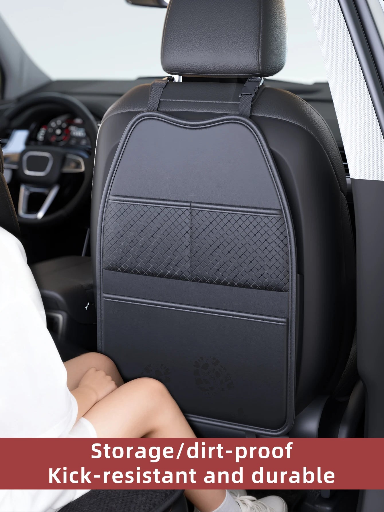 Practical multifunctional storage bag for car back, suitable for both regular and sport seats, high quality