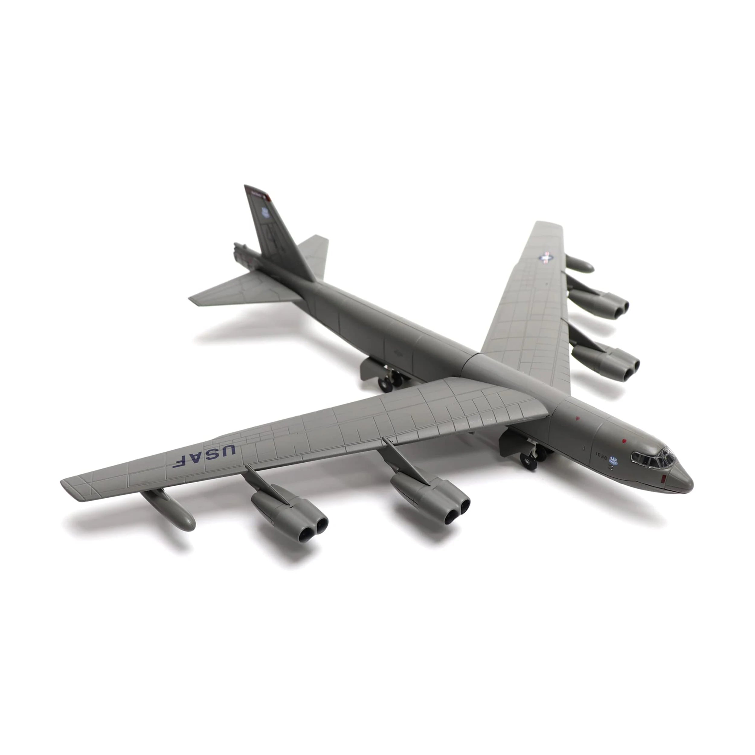 NUOTIE 1/200 B-52 Stratofortress US Air Force Diecast w/Display Strategic Bomber Model for Collectors