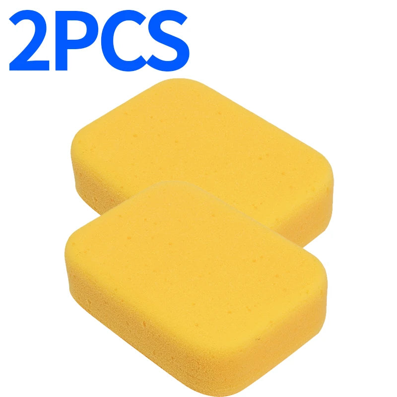 High Density Foam Cleaning Block Car Wash Sponge Wax Pad Multipurpose For Auto Paint Household Kitchen Grout Care Utility Tool