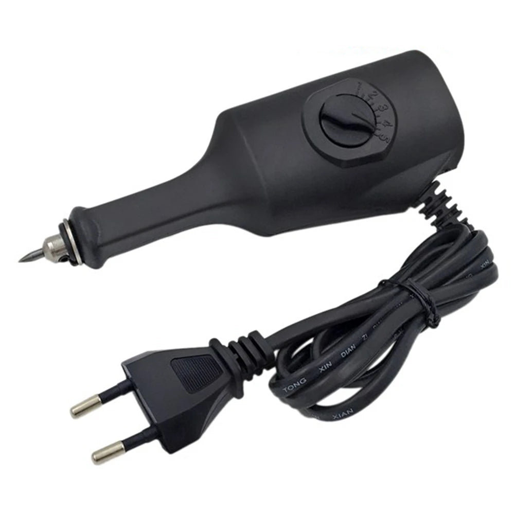 HOT-Electric Engraver Carving Pen Plotter Machine Chisel Tips On Metal Wood Glass Plastic Ceramics Stone Surface EU Plug
