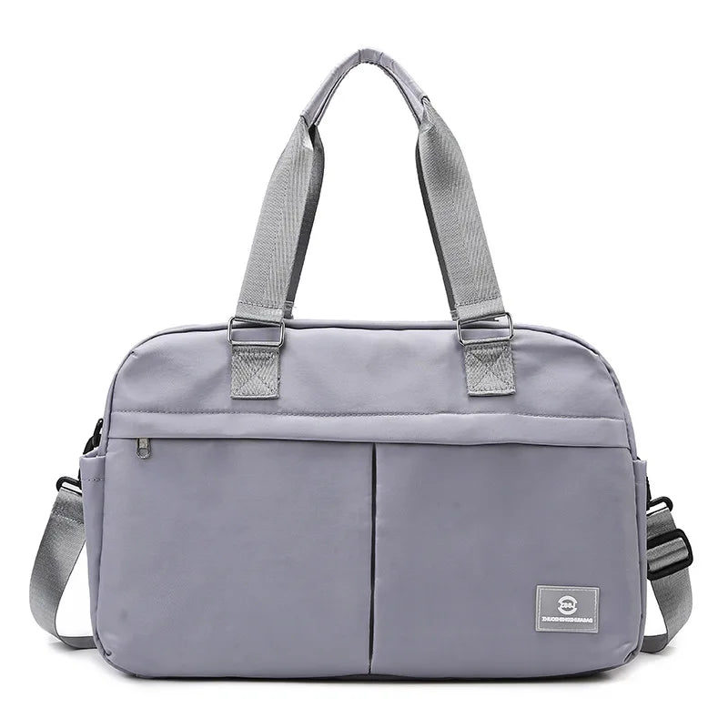 Large Capacity Lightweight Multifunctional Sports Yoga Travel Bag Women's Handheld Fitness Bag Oxford Cloth Breathable Durable