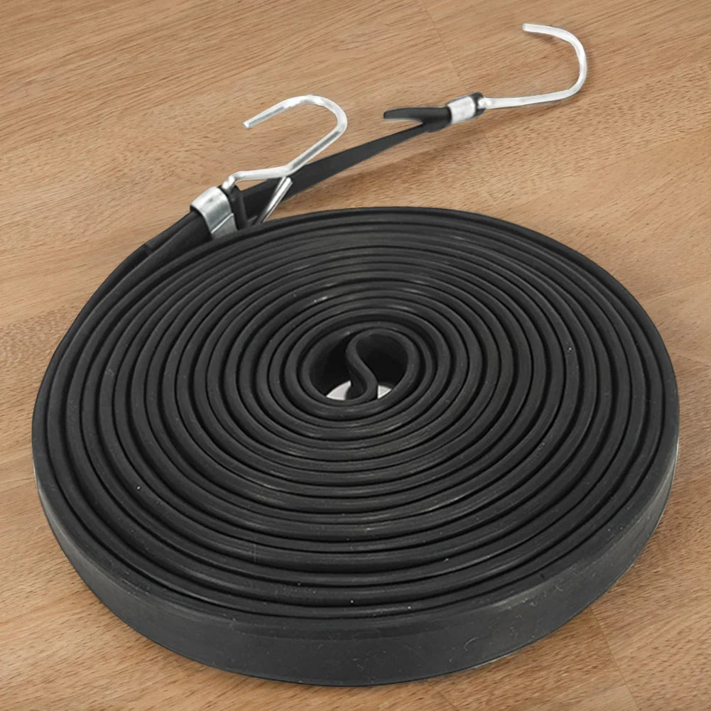 2.5M/3.5M/5M Bungee Cords with Hooks Extra Long Bungee Strap Ropes Rubber Luggage Roof Rack Strap Strong Elastic Rope Fixed Band