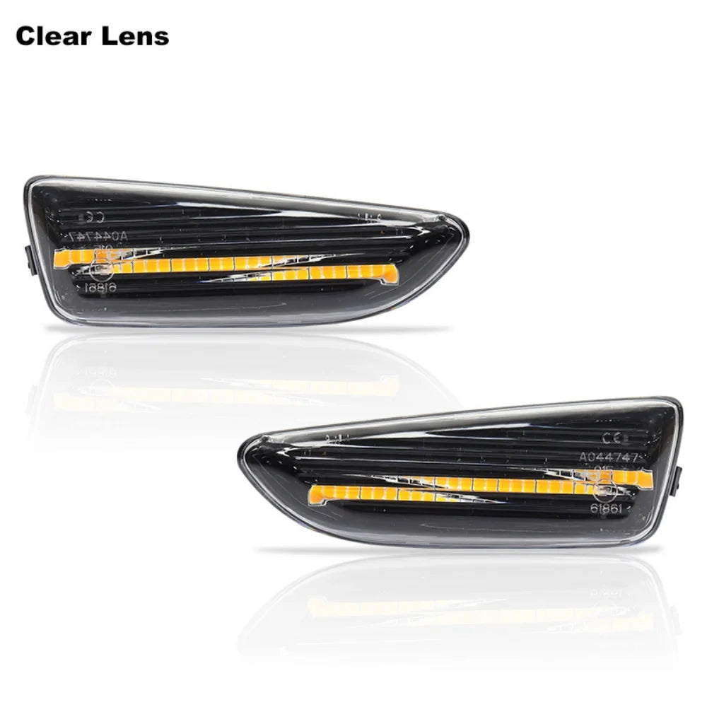 For Chevrolet Sail 3 2015-2019 & Covoz 2016-2024 Volando/GL6 Amber Dynamic LED Car Front Fender Side Marker Turn Signal Lights