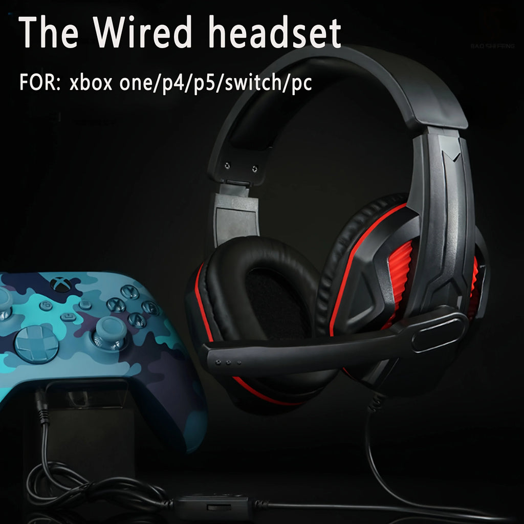 costyle gaming headset with microphone and mute is suitable for PS4, PS5, Xbox one, Nintendo Switch,
