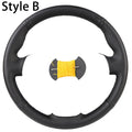 Soft Car Steering Wheel Cover For Fiat Bravo Doblo Opel Combo Grande Punto Linea Qubo Vauxhall Non-Slip Steering Wheel Protector