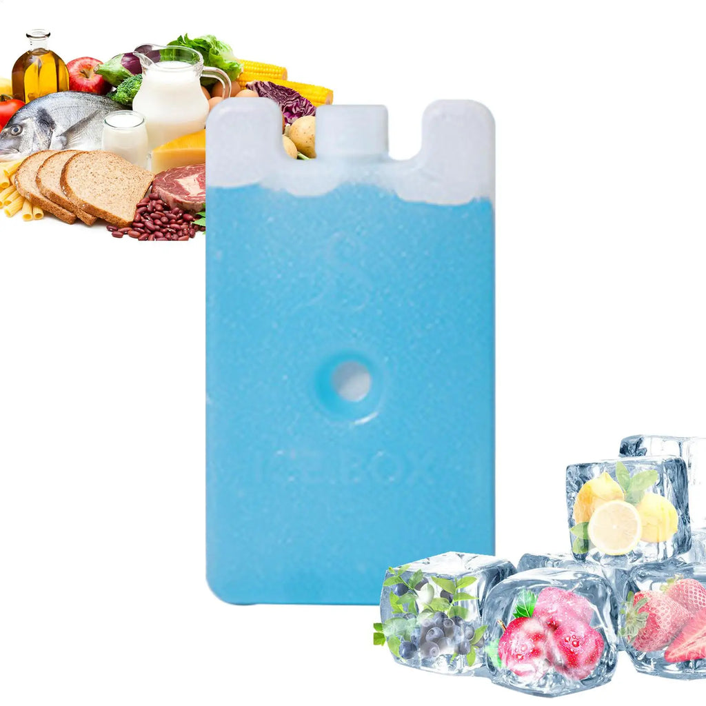 Gel Freezer Ice Blocks Lunch Reusable Cool Cooler Pack Bag Ice Blocks Refrigerator Ice Blocks Ice Crystal Box Fan Ice Plate