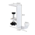 1pc Adjustable Desk Edge Hook Gaming Headset Desk Hanger Backpack Storage Hanging Hook Holder Punch-free Home Office Organizer