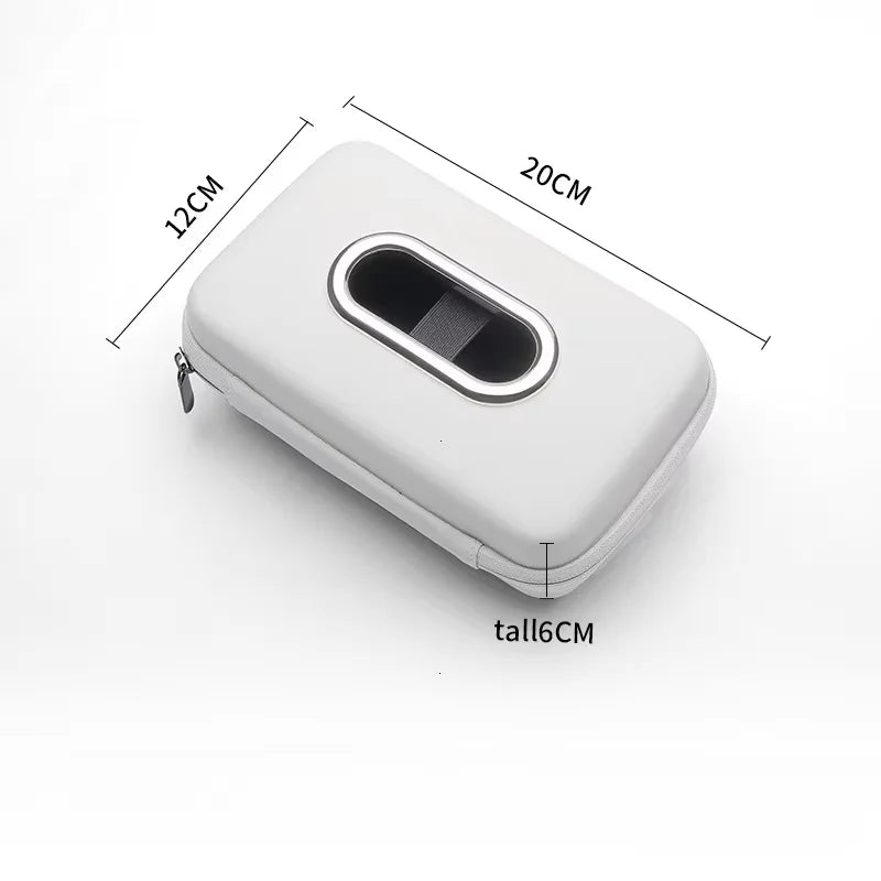 Car Mounted Tissue Box Drawer Box Creative Car Armrest Box Backrest Hanging Multifunctional Sun Visor Four-color Tissue Bag