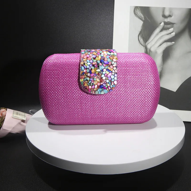 New Luxury Evening Clutch Bag Fashion Designer Versatile Women Handbags 2024 Woven Crossbody Shoulder Bag