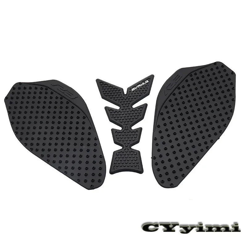 For YZF R3 YZFR3 2019 2020 Non-Slip Motorcycle Tank Pad Gas Side Sticker Fishbone Knee Protector Decals