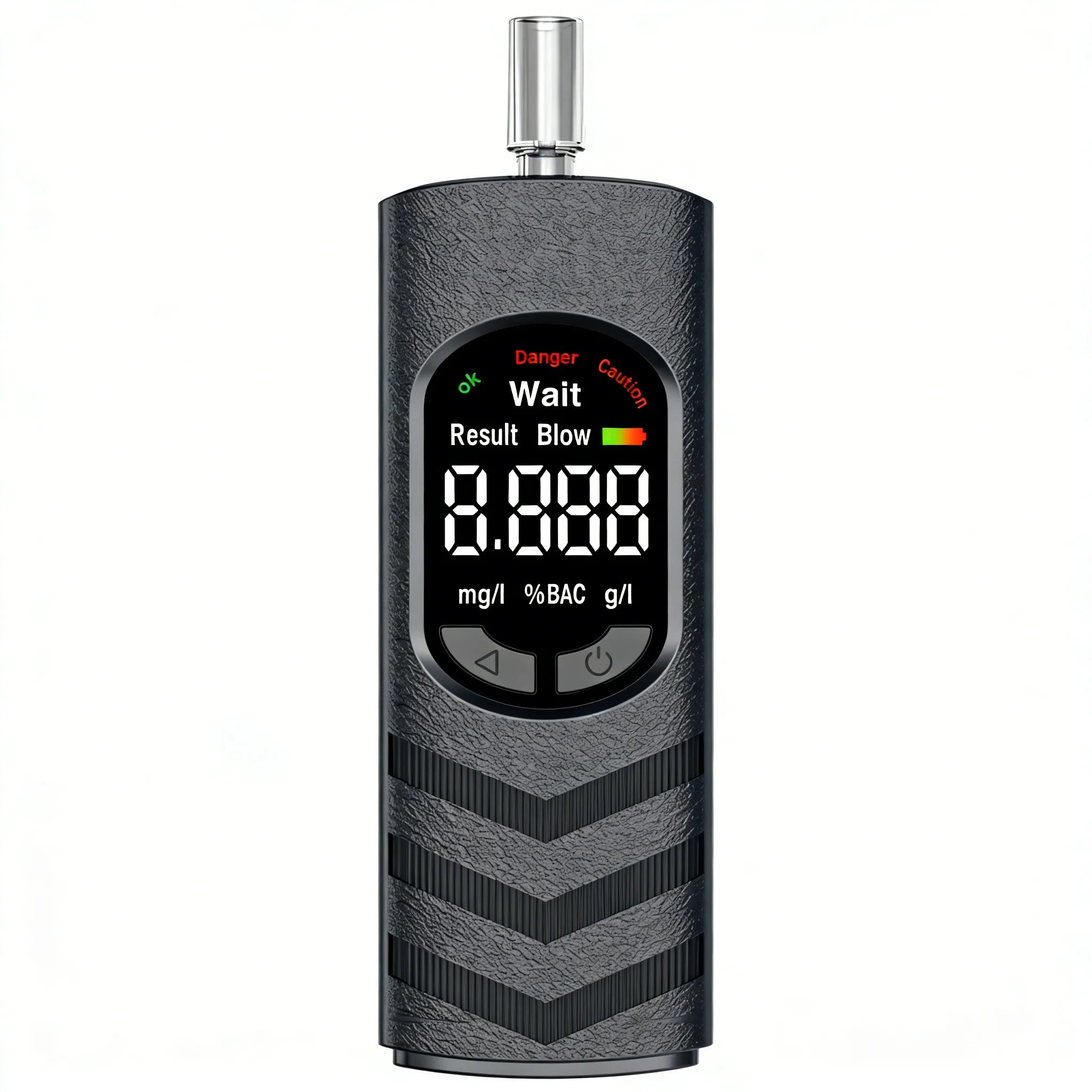 Digital Alcohol Tester Professional Alcohol Detector Breathalyzer , LCD Display Drunk Driving Test for Home