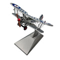 1:72 Scale WWI British Royal Air Force Bristol Bulldog Biplane Propeller Fighter Diecast Metal Plane Aircraft Model Collection