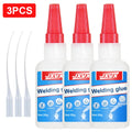 Large capacity 50 g Nail glue for pressing nails for nail tips Acrylic nail glue Super strong long-lasting nail glue for nail salons, Multi-purpose adhesive, superglue