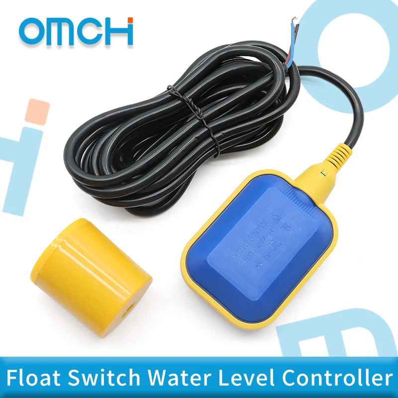 OMCH Float Switch Liquid Level Sensor Float Flow Switch Contactor Sensor 2m 3m 4m 5m 10m 15m For Water Towers And Tanks