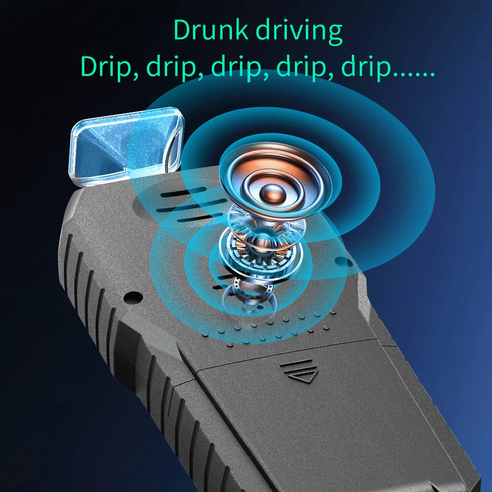 Digital Handheld  Analyzer Accurate  Detector Alcoholometer Drunk Driving Analyzer for Personal & Professional Use