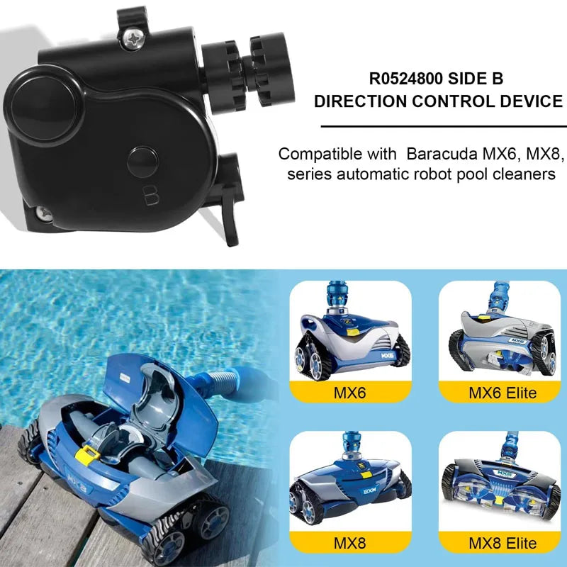 R0524800 Side B Direction Control Device, Replacement for Zodiac Baracuda MX8, MX8 Elite in Ground Robot Pool/Spa Cleaner