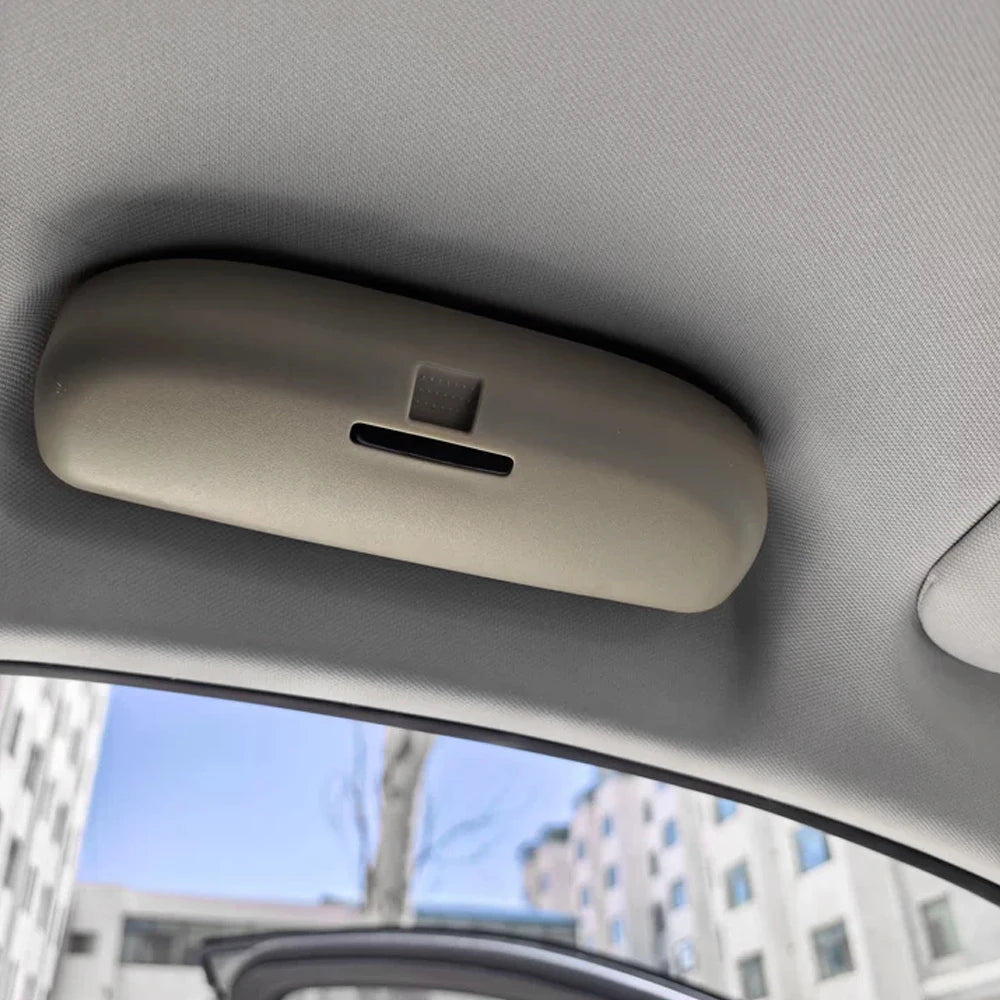 Car Sunglasses Case for Peugeot 206 207 208 2008 307 308 3008 408 4008 508 2005 -2021 Glasses Holder Eyeglasses Storage Box