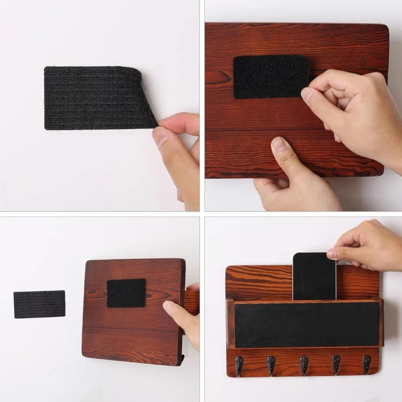 Self-Adhesive Fastener Tape Fixing Stickers Double Side Hook-and-loop Fastener For DIY Crafts Clothing Accessories Carpet Fixing