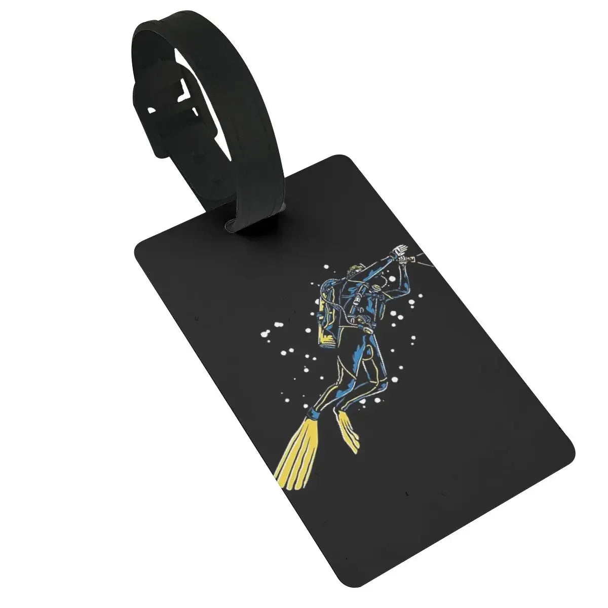 Scuba Diving DIVE Scuba Diver Gift Luggage Tags Suitcase Accessories Travel  Baggage Boarding Tag Portable Label Holder ID Name