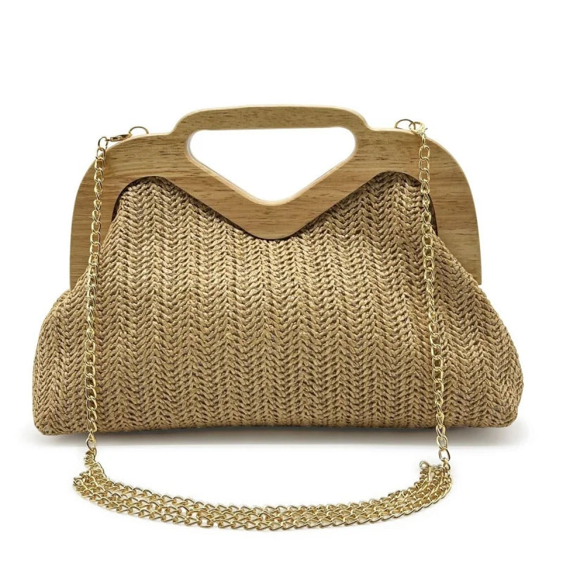 2026 Summer's main new product is the wooden evening bag for ladies at banquets
