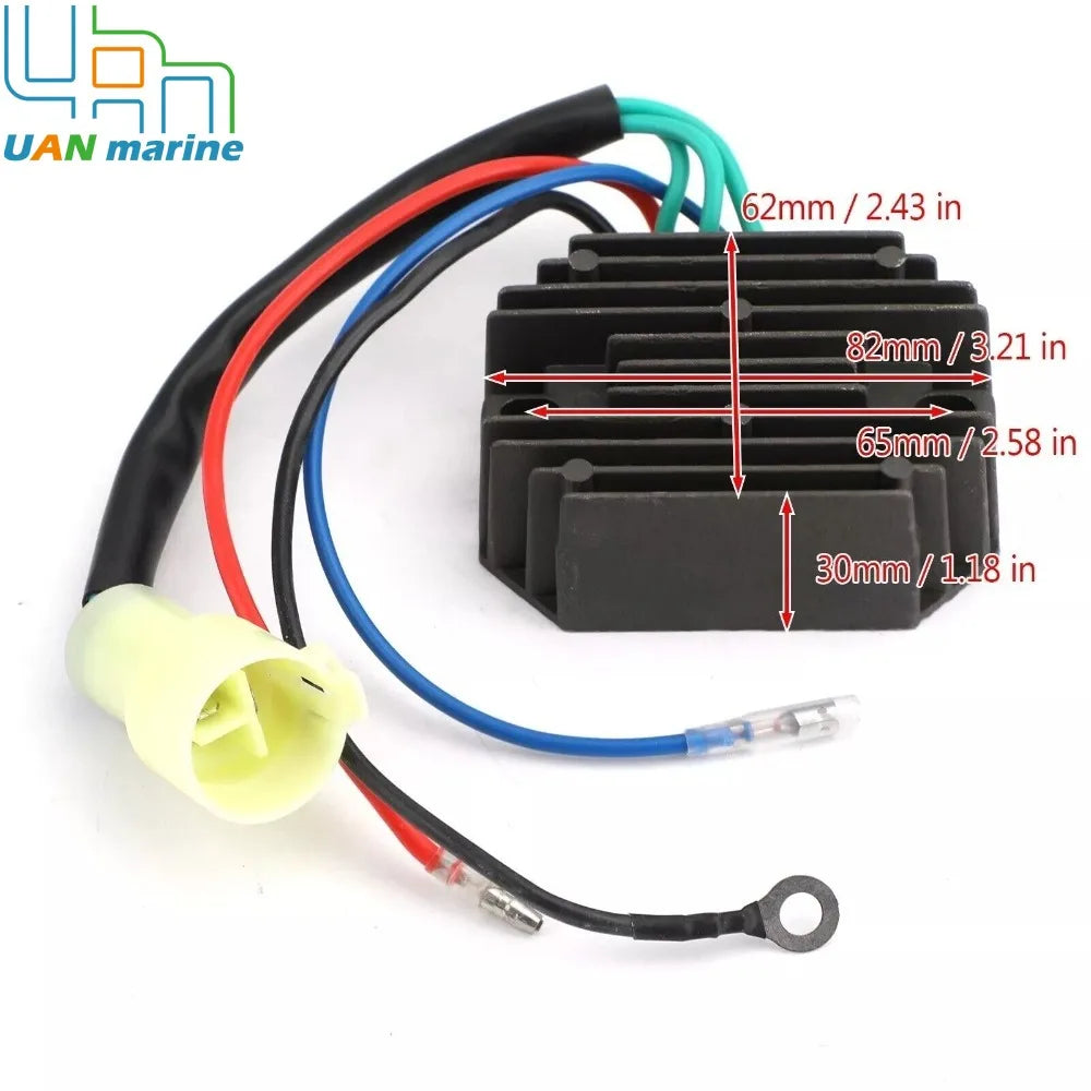 Voltage Regulator for Mercury 75 HP 80HP 90HP 100HP 4 CYL Carb 804278A12 804278T11 F75 F80 F90 F100