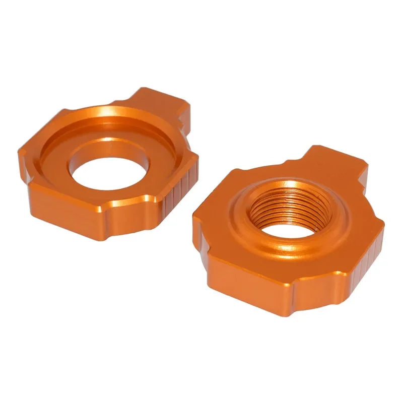 Rear Chain Adjuster Axle Block For KTM SX SX-F XC XC-F EXC EXC-F XC-W XCF-W 85 125 150 300 350 450 530 SX85 EXC250 EXC300
