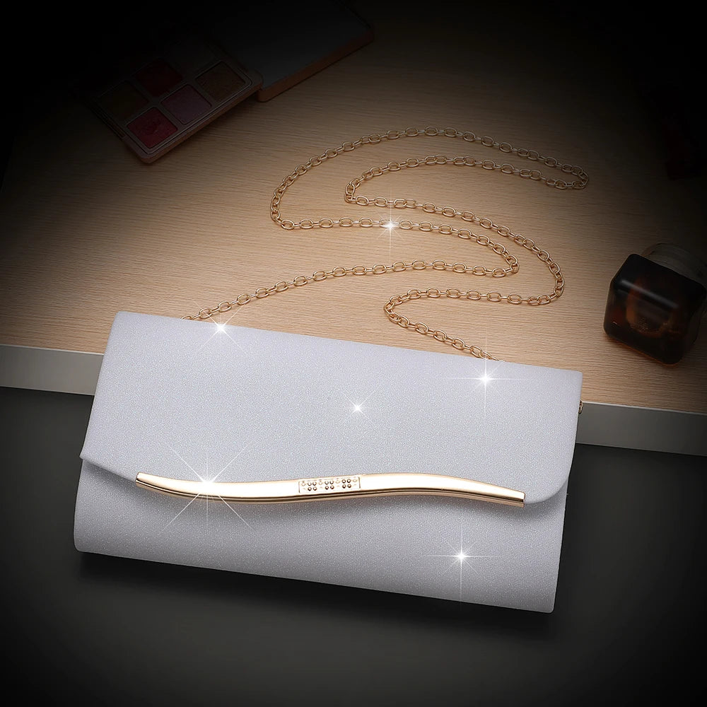New style stretch handbag - elegant designer evening bag versatile for wedding banquets and parties suitable for formal gowns