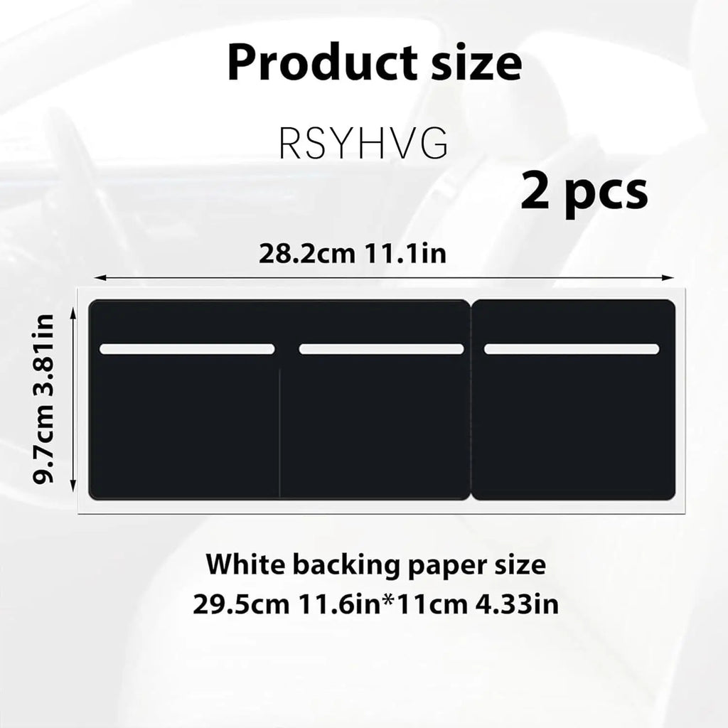 3 in 1 Disc Holder Parking Permit Holder Car Tax Disc Holders, Clear Self Adhesive Car Permit Card Holders Windscreen Card