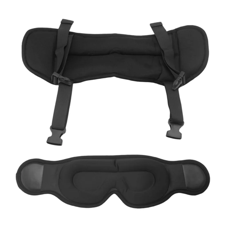 GYTB-For Sleep Travel Pillow, Airplane Neck Support, Oversized Head Strap With Eye Mask For Long Flights, 360° Headrest
