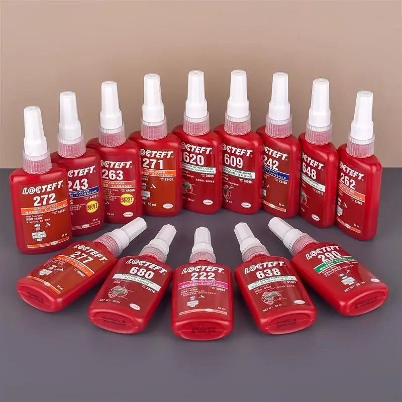 50ml Threadlocker Screw Glue Quickly Cured Thread Locking Agent Anaerobic Adhesive Corrosion-Resistant Anti-Loosening Glue